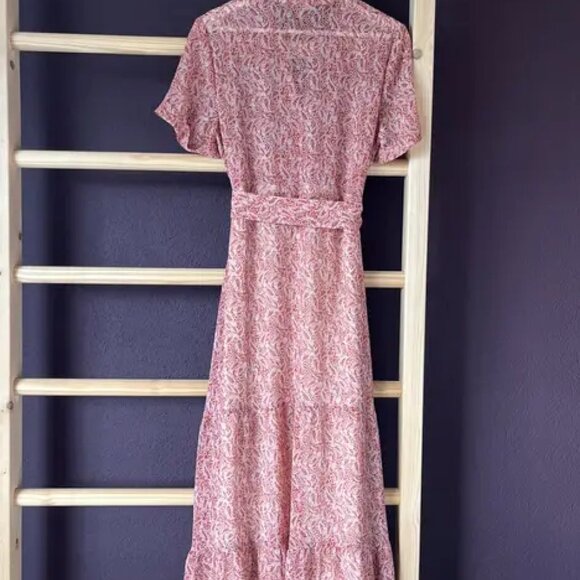 Sezane - Dauphine Dress Floral Terre - Size 40 - Picture 9 of 15